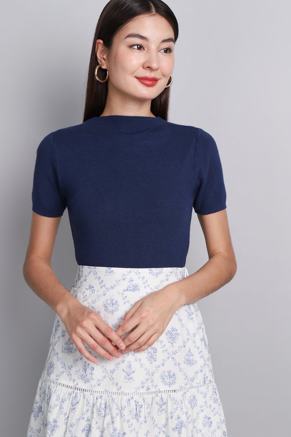 [Backorder] Anette Skirt In Porcelain Florals