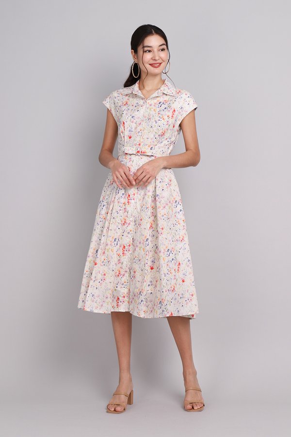 [Backorder] Kora Dress In Garden Florals