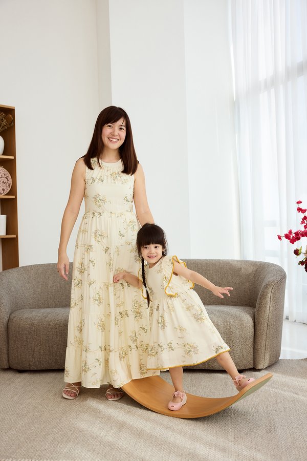 Tyra Dress In Sparrow Prints