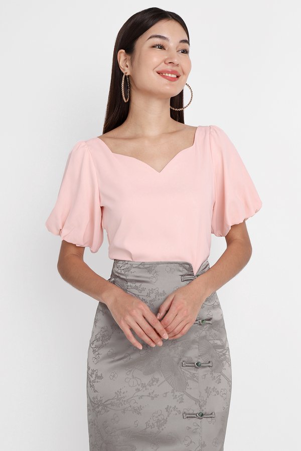 Clover Skirt In Silver Prints