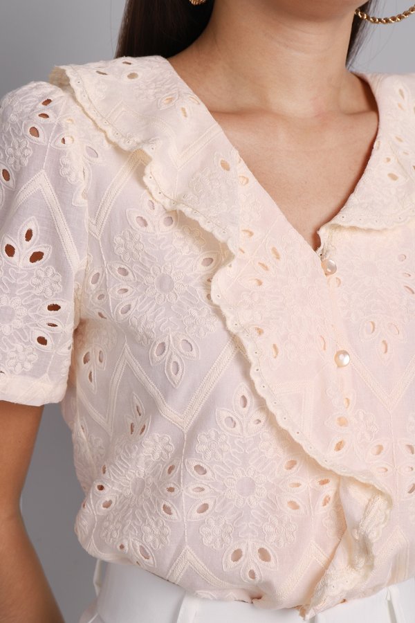 [Backorder] Lizbeth Top In Blush