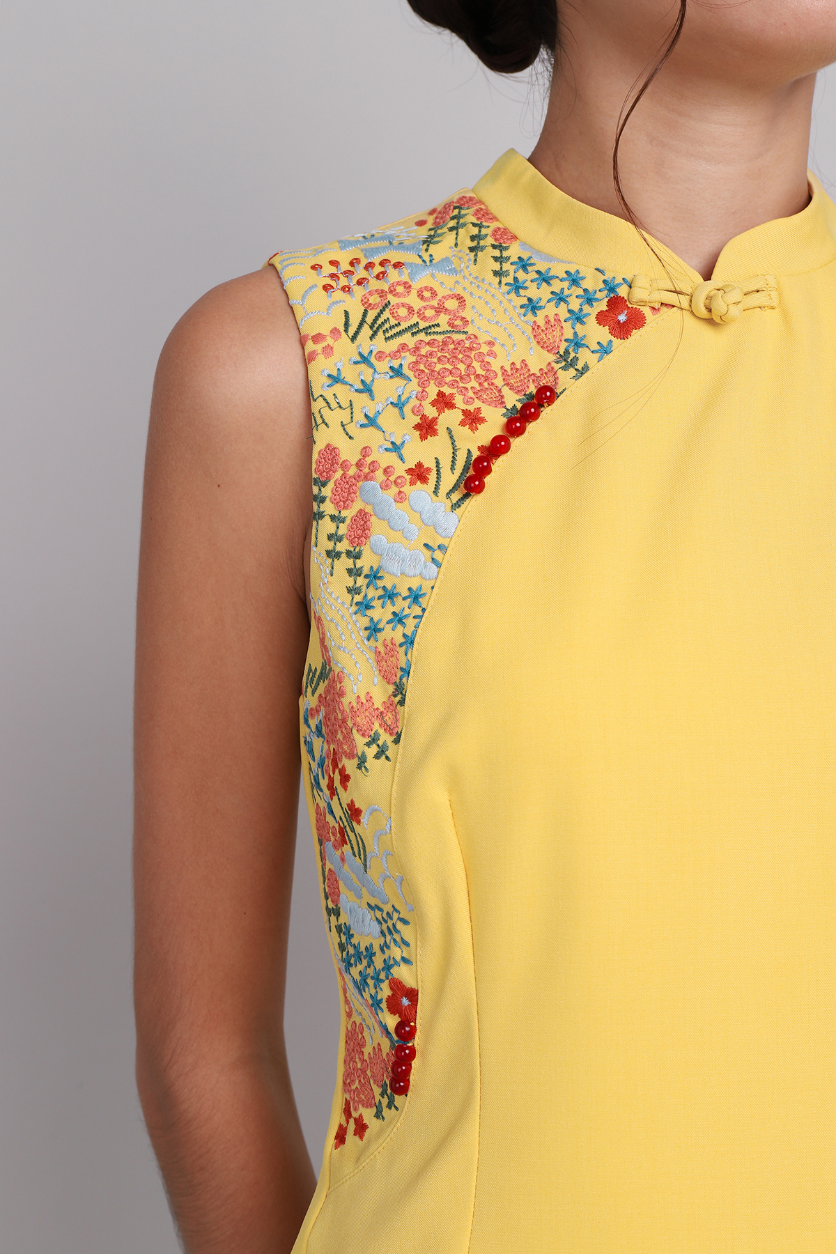 Flair Cheongsam  - Cloud 9 Pink