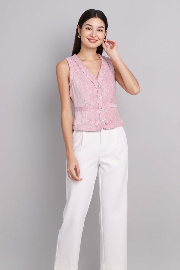 Edward Pants In Clean White