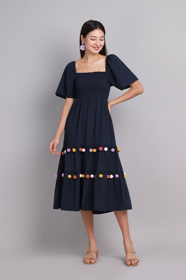 Sugar Dress In Midnight Blue