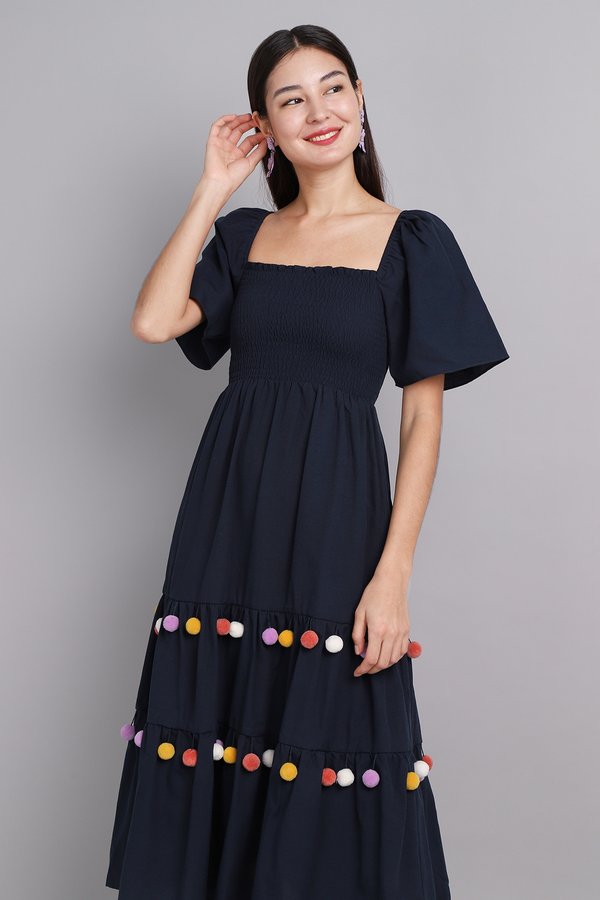 Sugar Dress In Midnight Blue