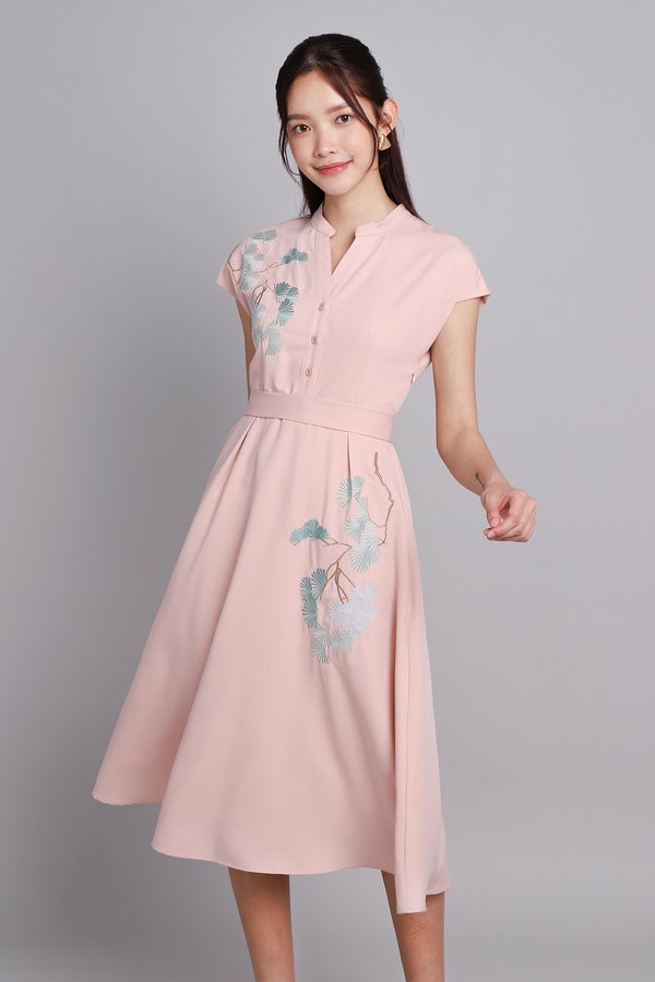 [Backorder] Liberty Dress In Blush Pink