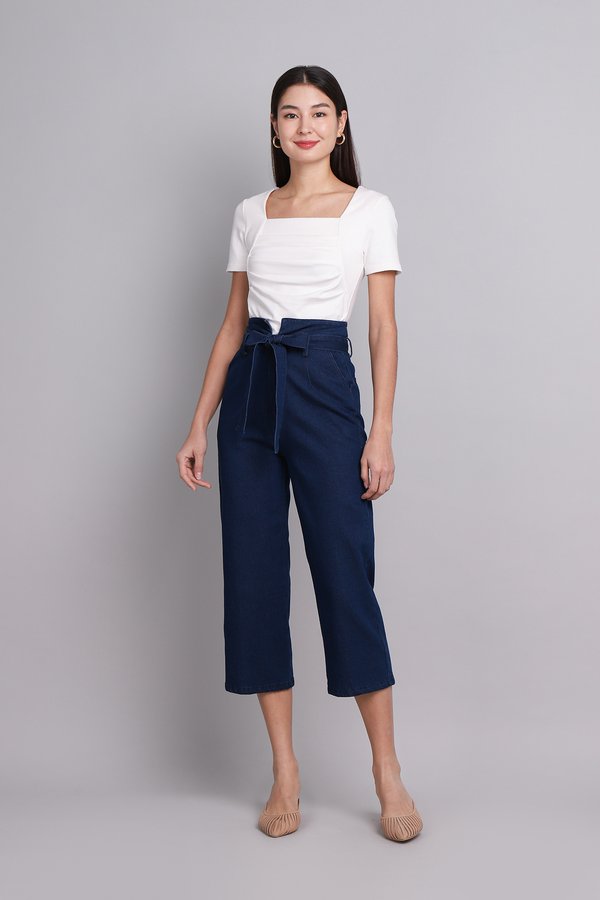 Emi Top In Classic White