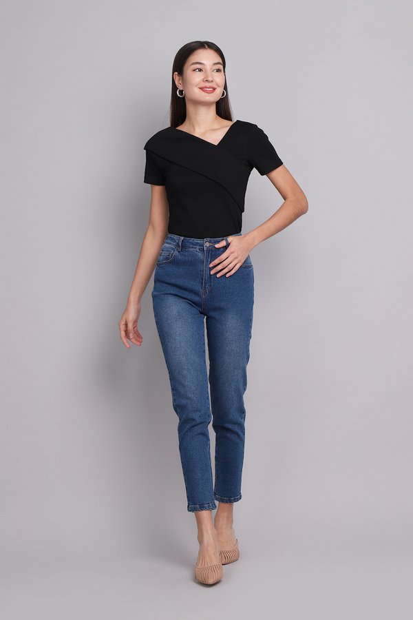 [Backorder] Eunice Top In Classic Black