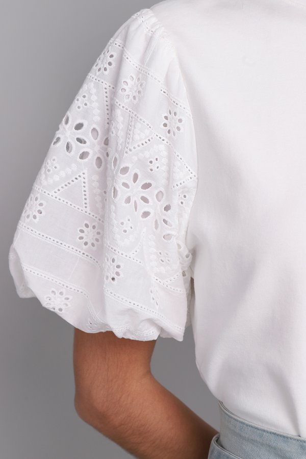 Marissa Top In Classic White