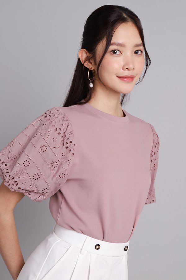 Marissa Top In Dusty Pink