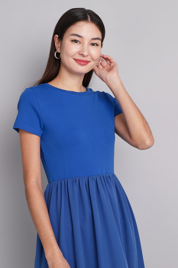 Tricia Dress In Cobalt Blue