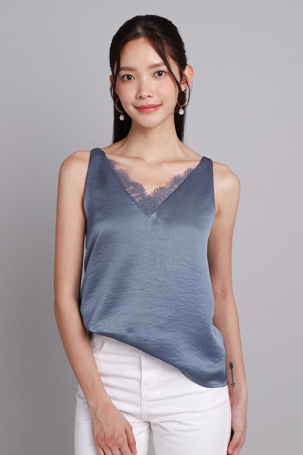 [Backorder] Amelie Top In Dream Blue
