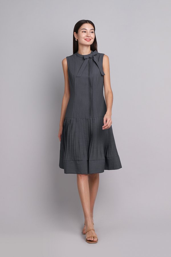 Rory Dress In Charcoal