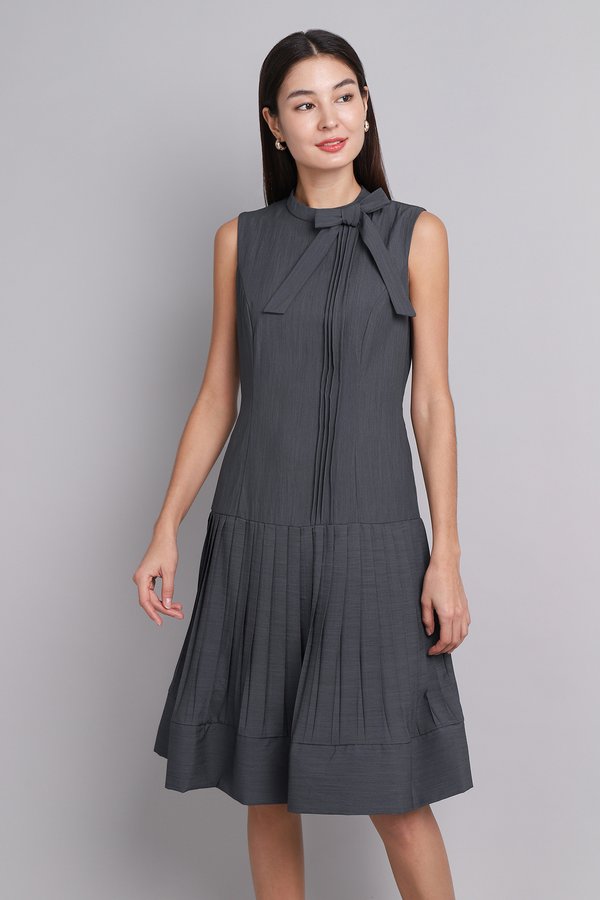 Rory Dress In Charcoal