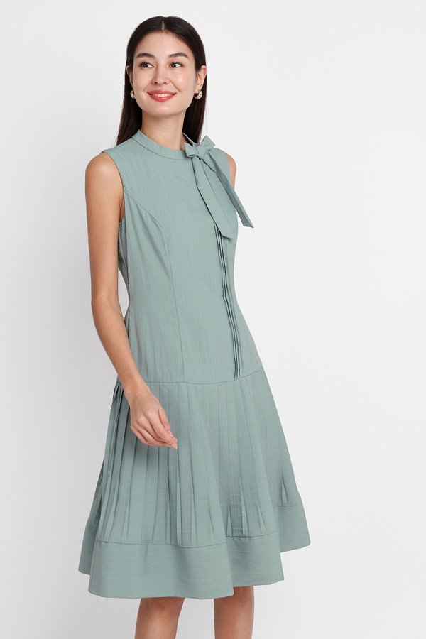 Rory Dress In Seafoam