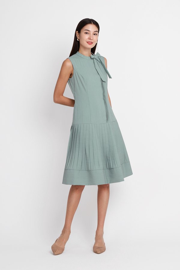 Rory Dress In Seafoam