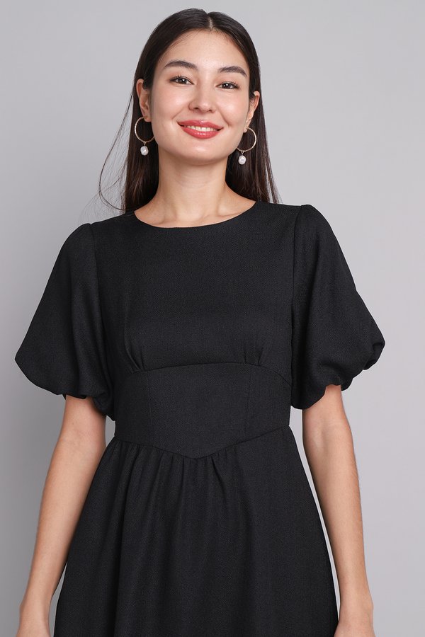 Esthera Dress In Classic Black