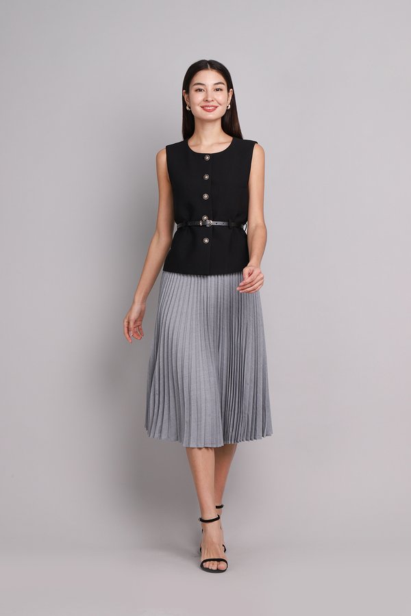 Lenora Top In Classic Black