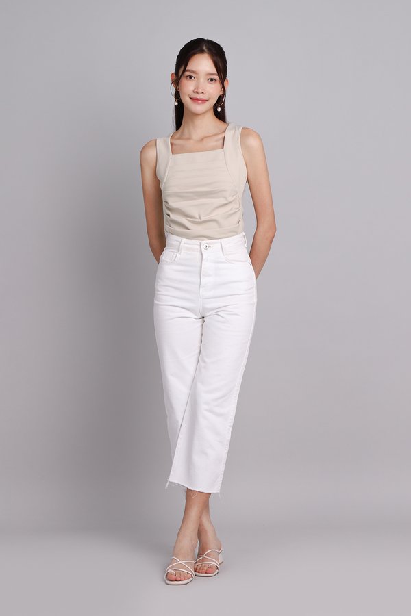 Eve Top In Taupe