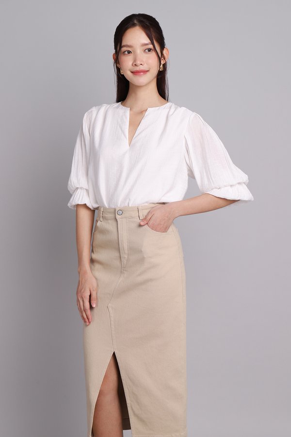 Jules Skirt In Khaki