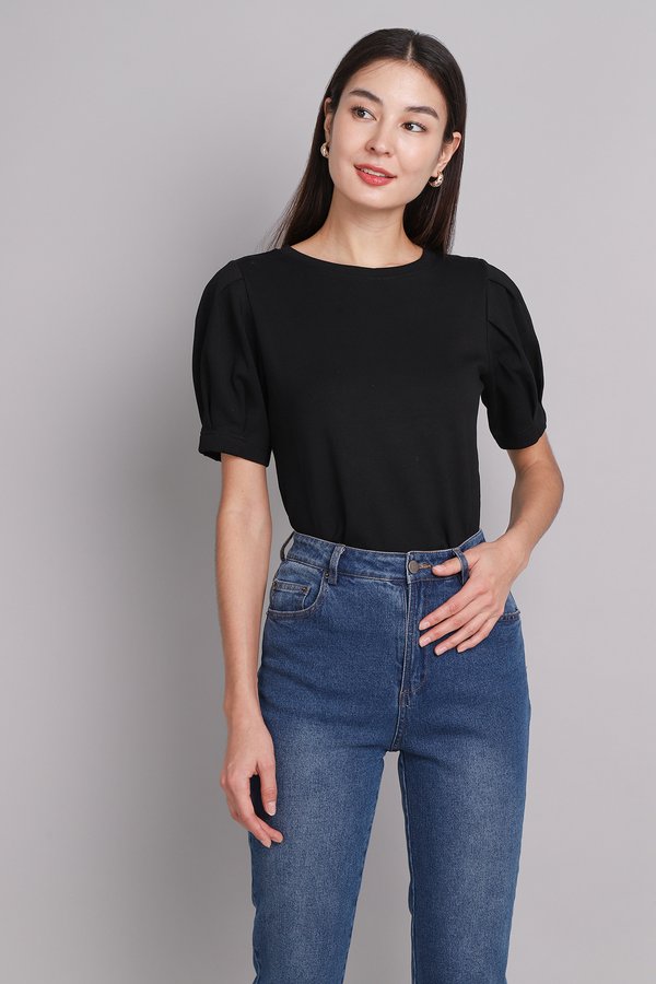 Olivia Top In Classic Black