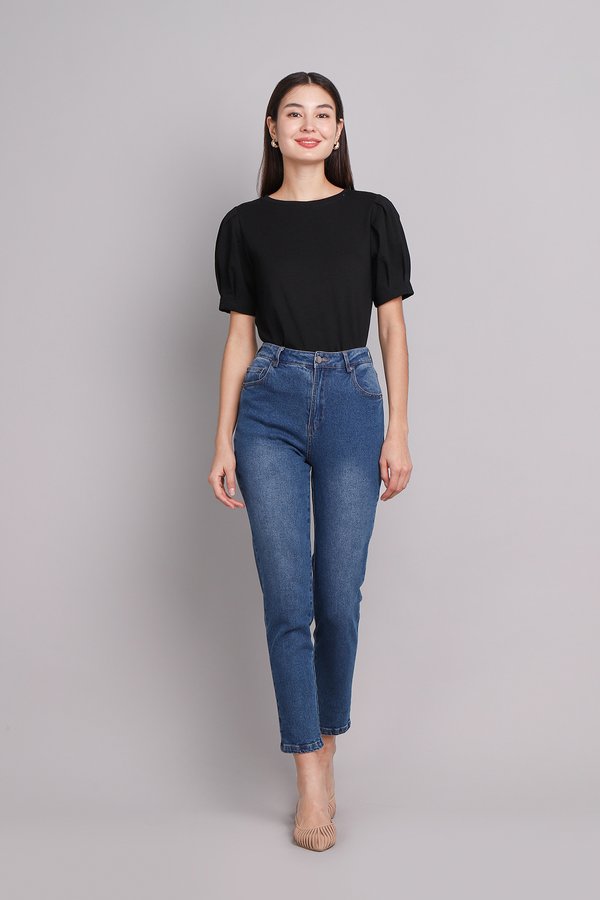 Olivia Top In Classic Black