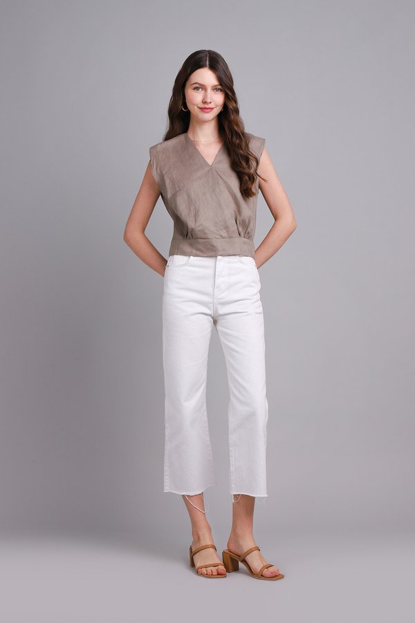 Elaina Top In Mocha