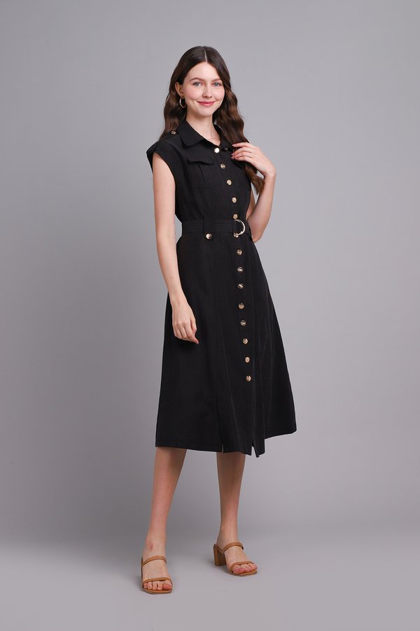 Mirna Dress In Classic Black