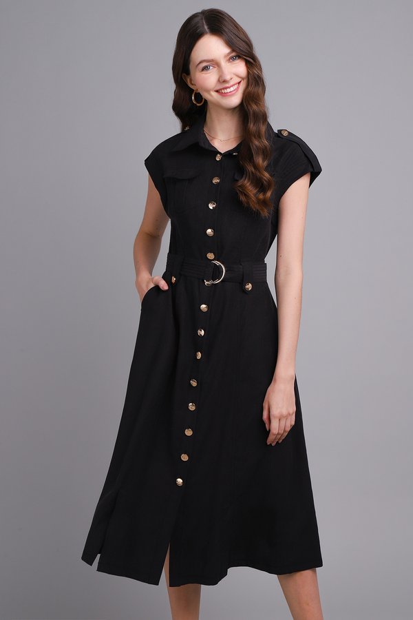 Mirna Dress In Classic Black