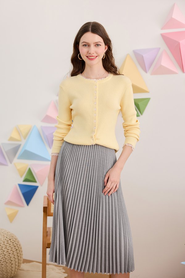 Sadie Top In Daffodil
