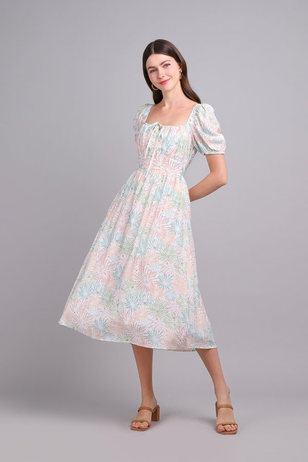 Arabella Dress In Fireworks Prints