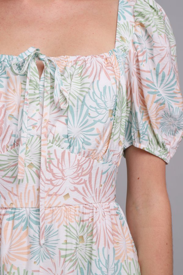 Arabella Dress In Fireworks Prints