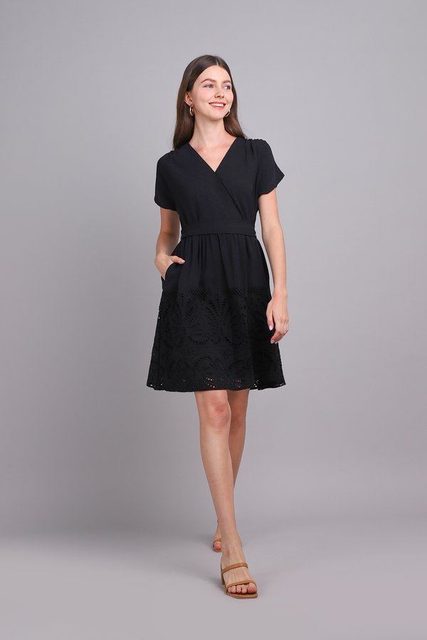 Callista Dress In Classic Black