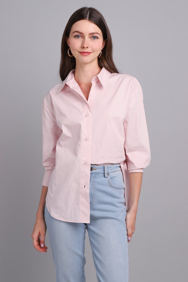 Cyrus Top In Light Pink