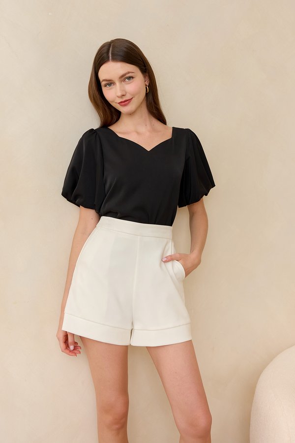 Angelo Top In Classic Black