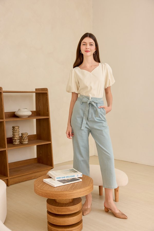 Angelo Top In Ivory