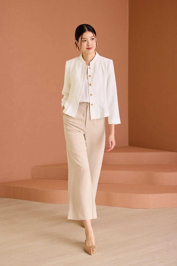 Arden Jacket In Classic White