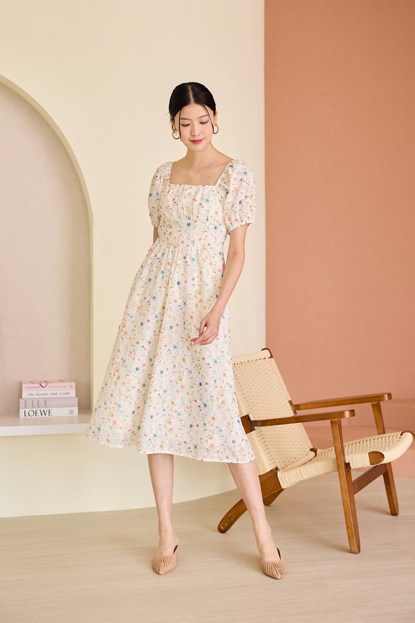 Thea Dress In Spring Florals