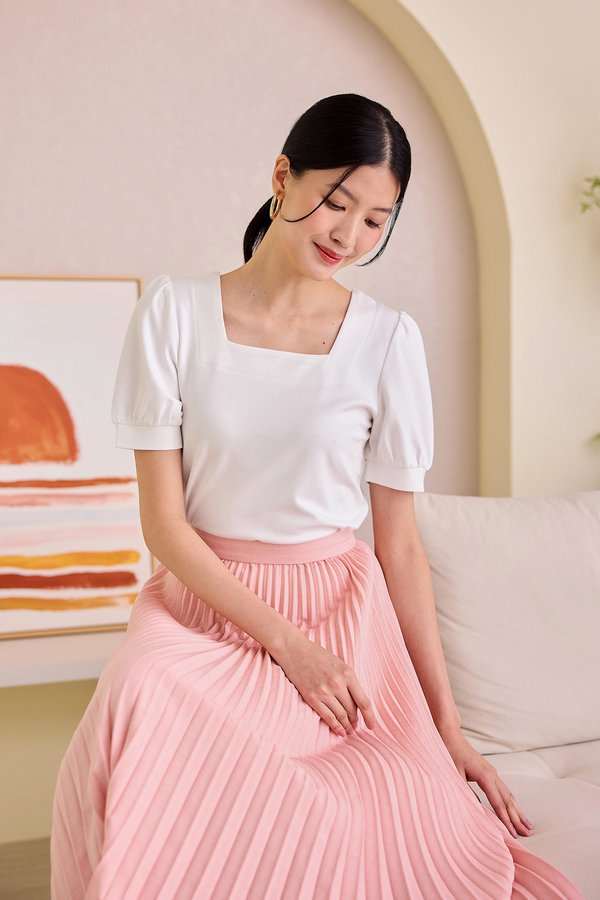[Backorder] Montana Top In Classic White