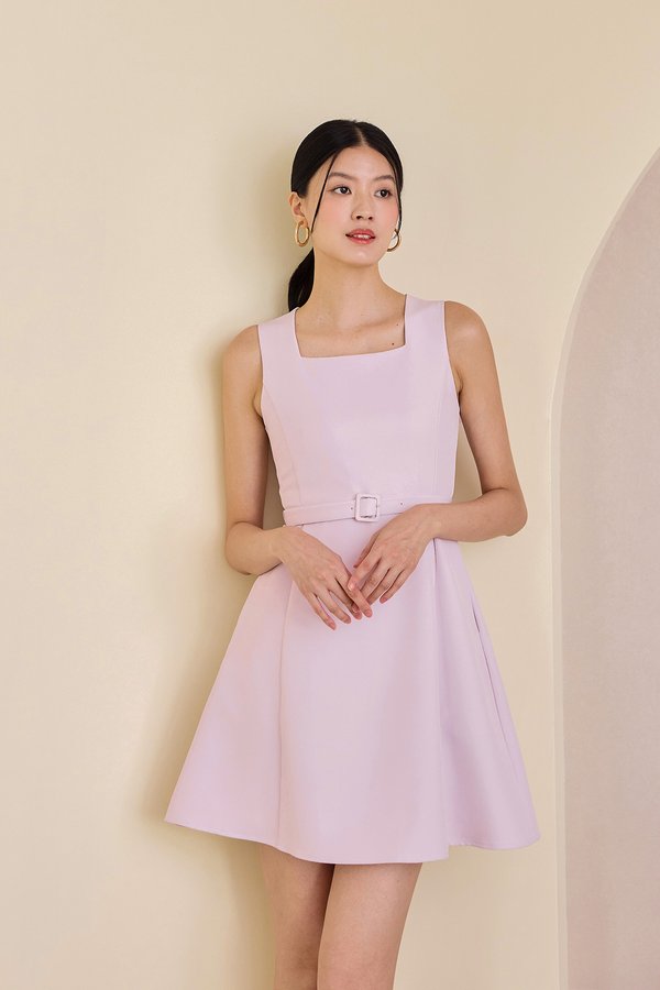 Talia Dress In Lavender Mist