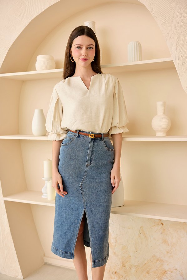 Jules Skirt In Vintage Wash