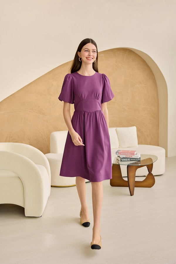 Mara Dress In Grape