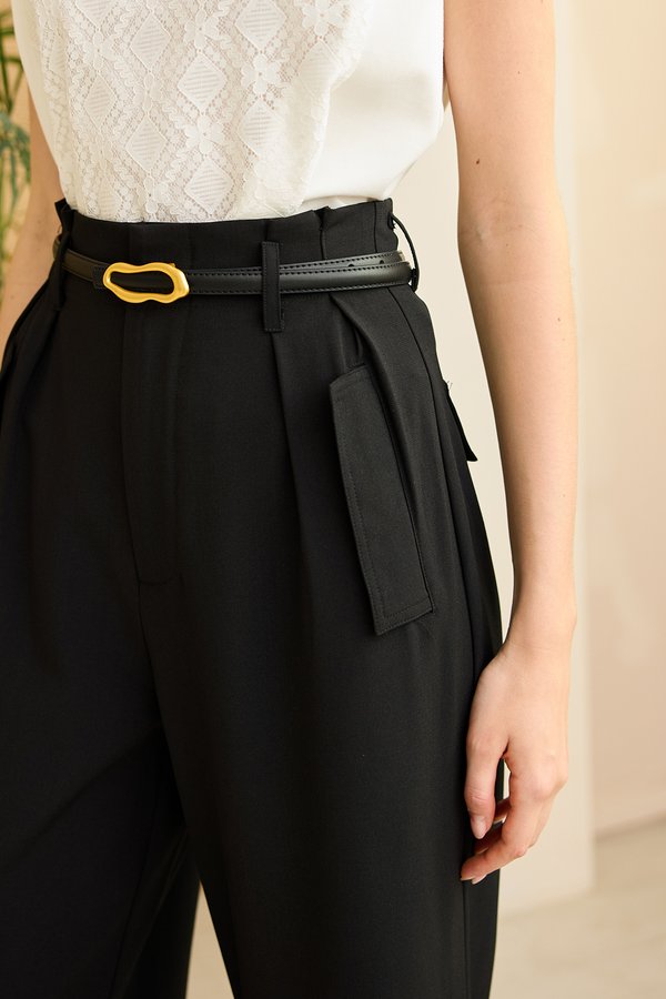 Regan Pants In Classic Black