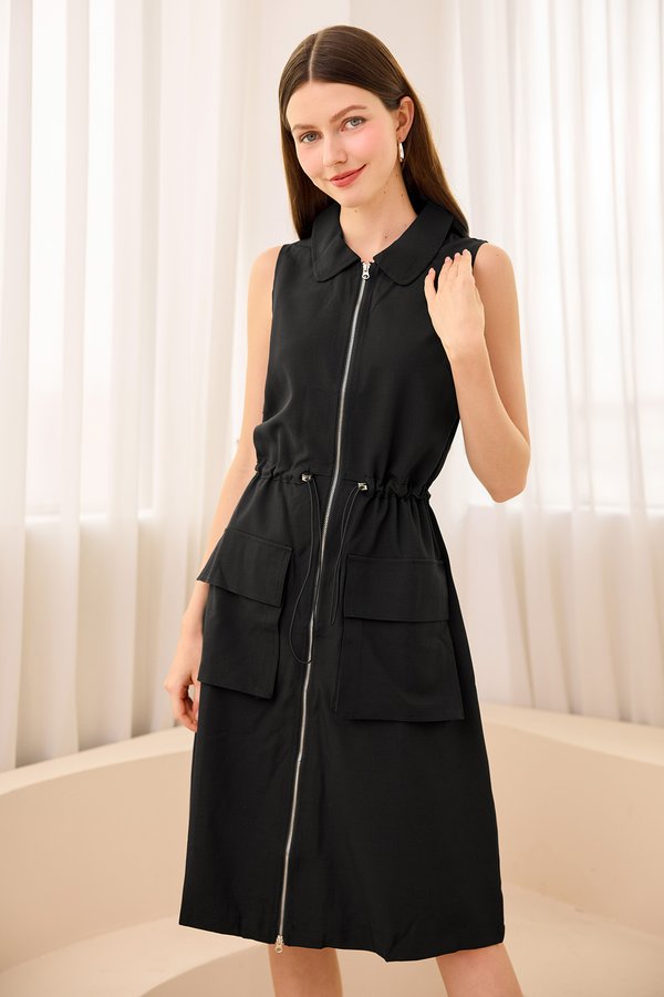 Terri Dress In Classic Black