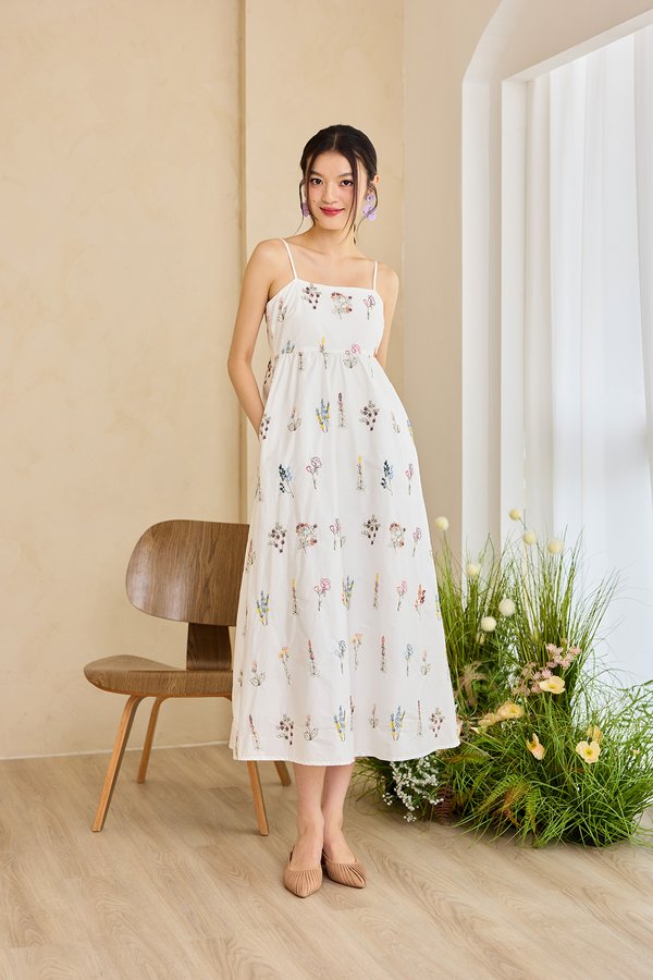 Olanna Dress In Classic White