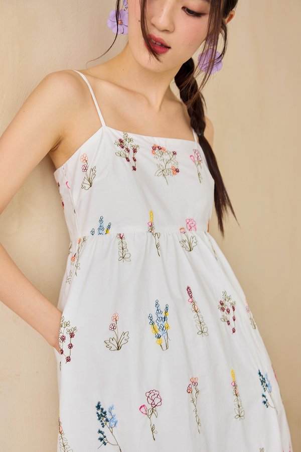Olanna Dress In Classic White