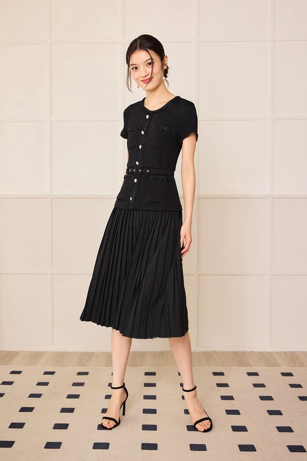 Antoinette Dress In Classic Black