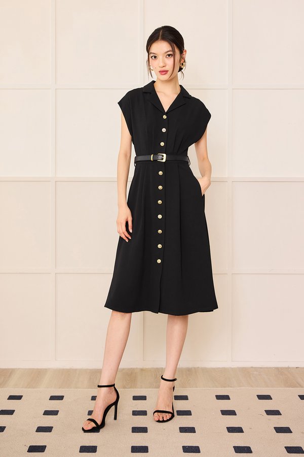 Katherine Dress In Classic Black
