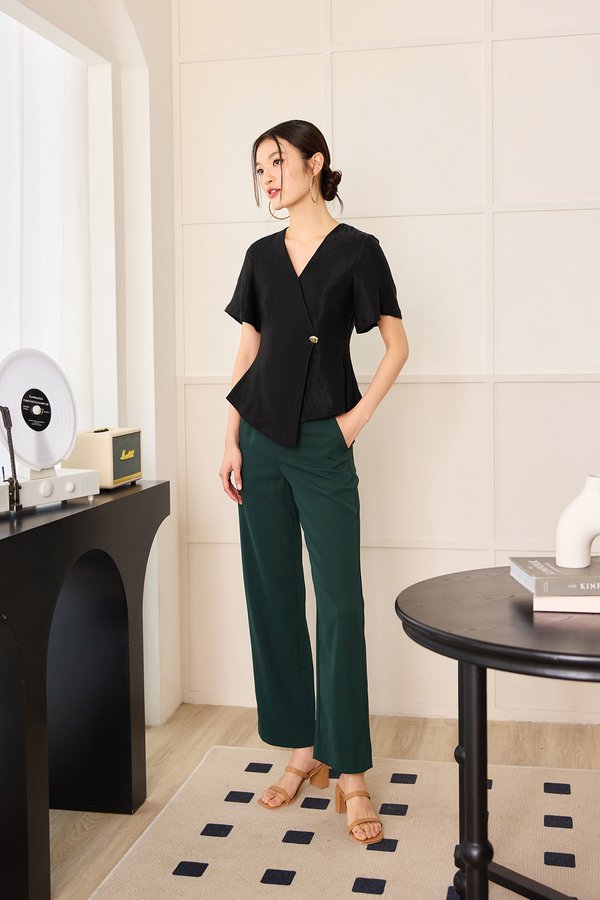 Odette Top In Classic Black