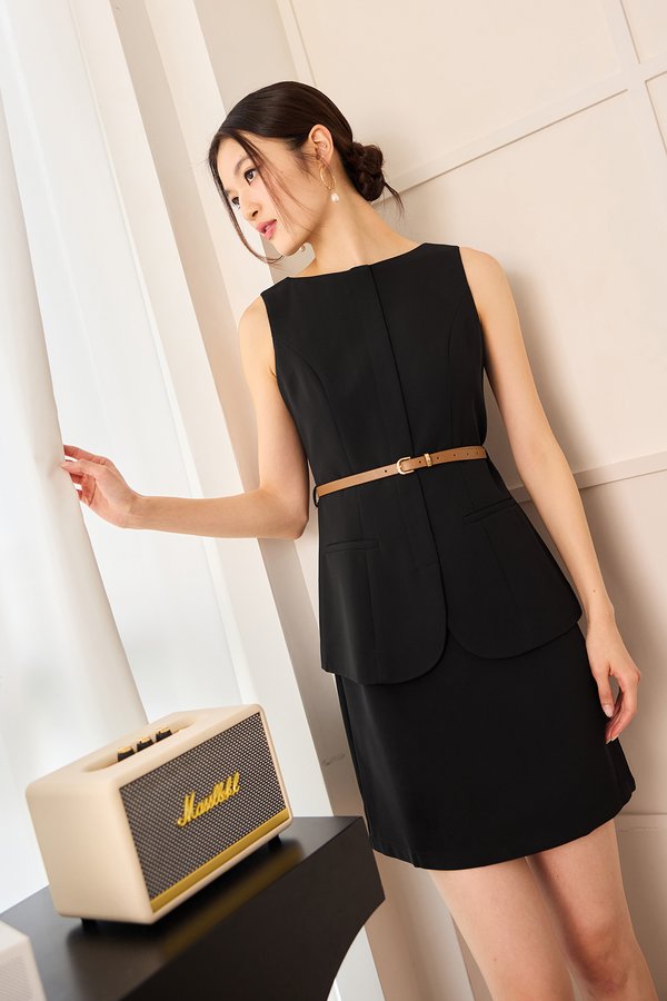 Sylvia Dress In Classic Black